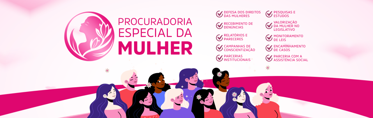Banner procuradoria da mulher