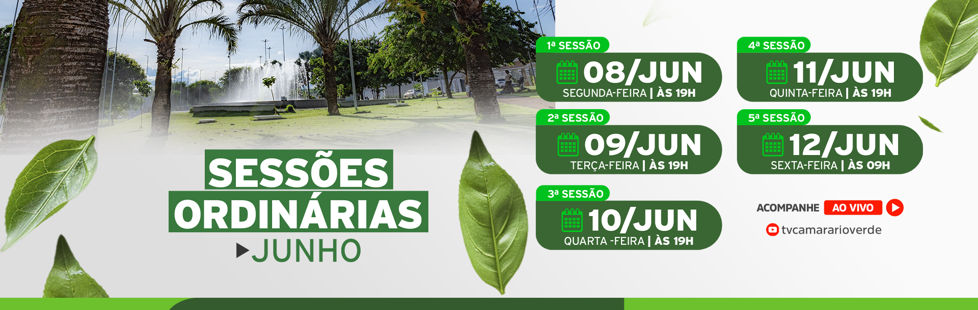 SESSÕES DE JUNHO