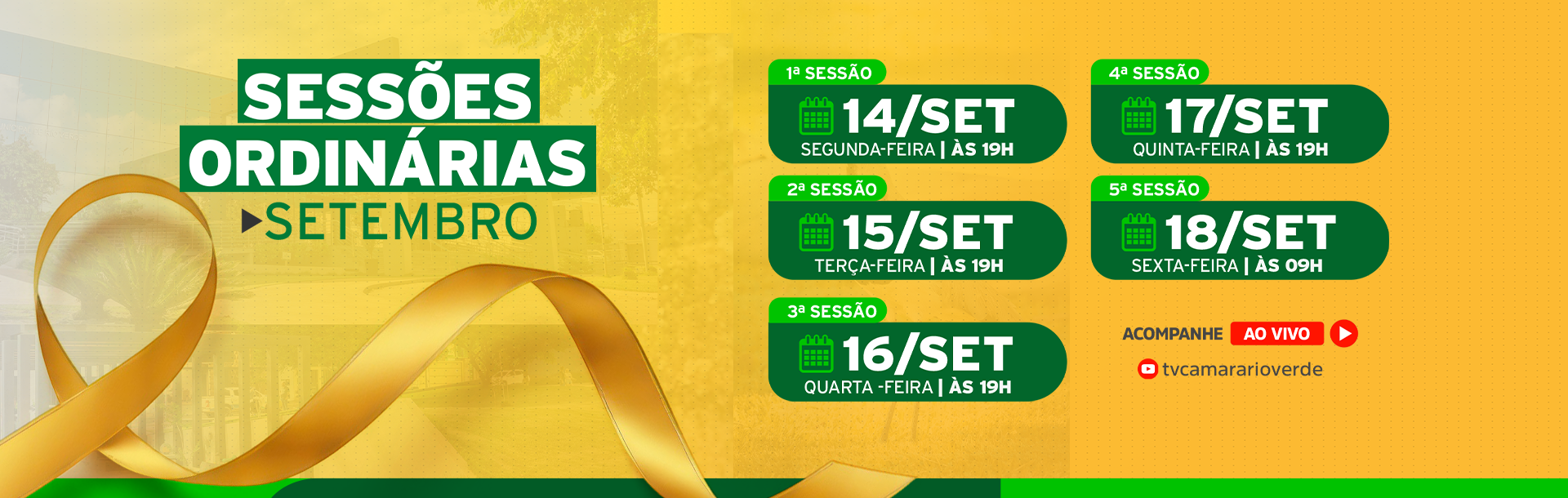 SESSÕES DE SETEMBRO